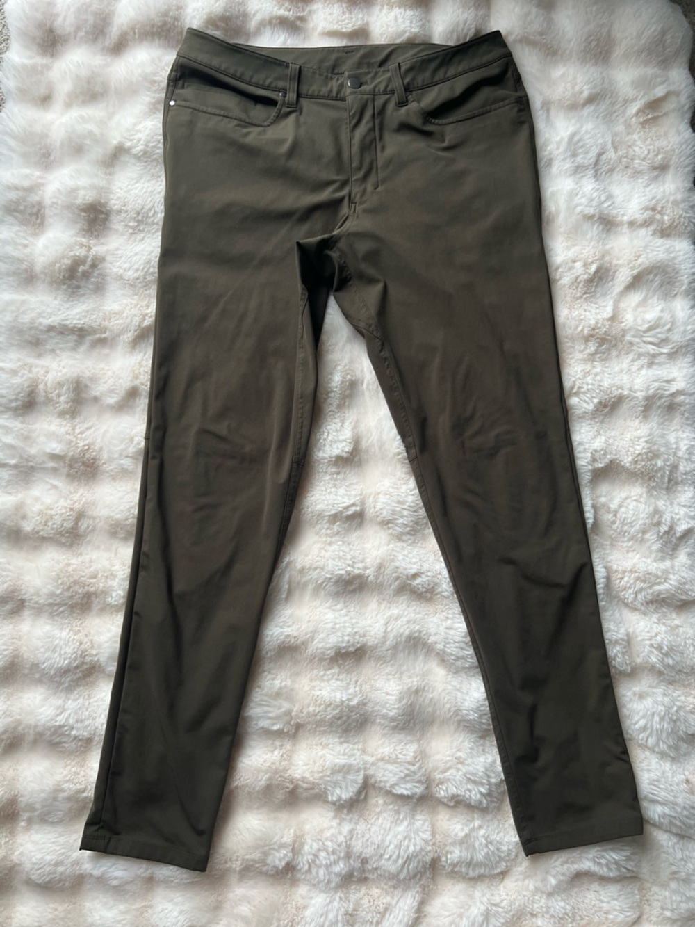 lululemon athletica Olive Green Chinos